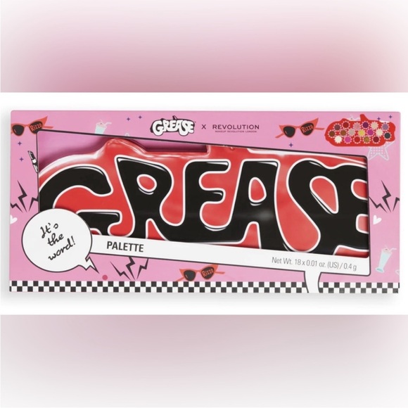 GREASE X REVOLUTION 18-pan
Eyeshadow Palette - Picture 2 of 10